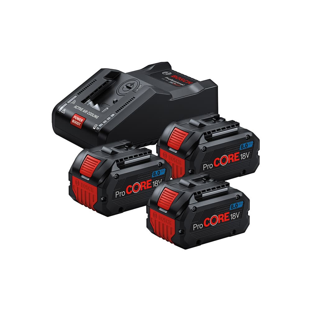 Power Set 3 ProCORE18V 8.0Ah Professional